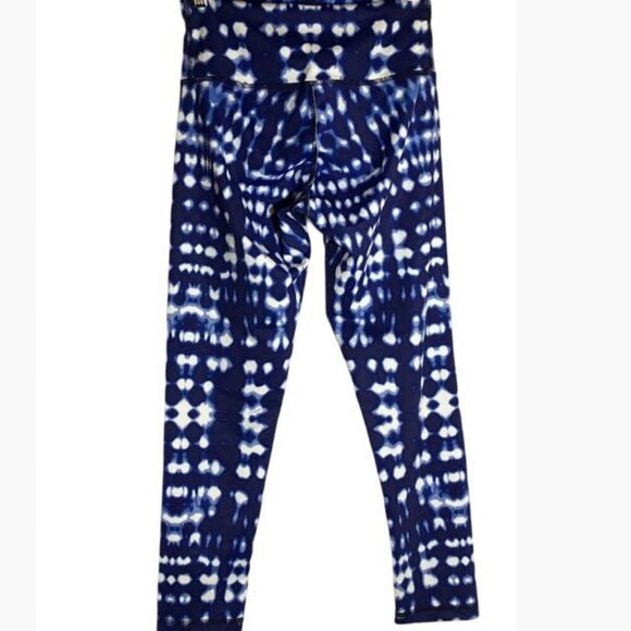 Define Your Inspiration (DYI) Indigo Tie Dye Leggings Small EUC - Picture 2 of 7